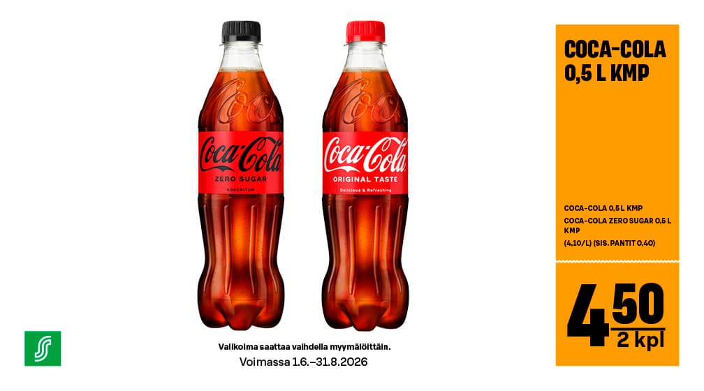 Coca-Cola-virvoitusjuomat