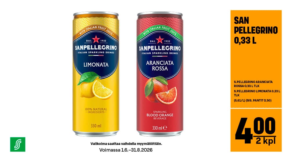 San Pellegrino -juomat