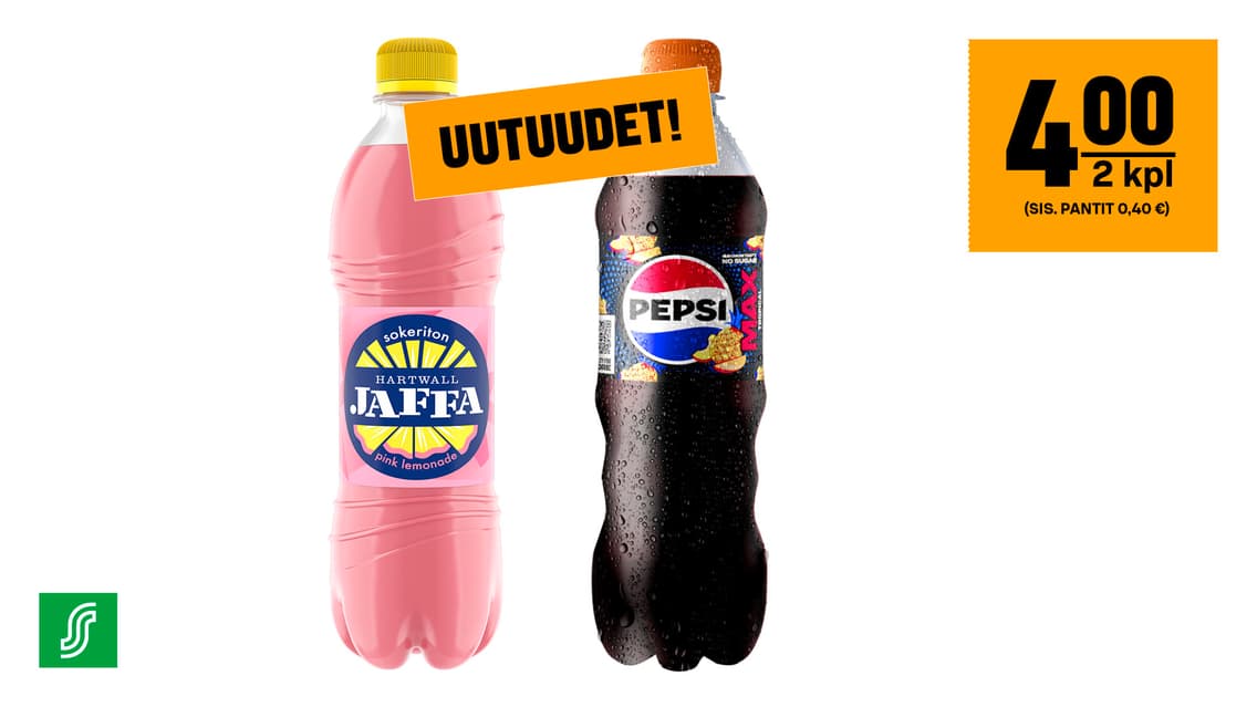 Uudet virvoitusjuomat x 2
